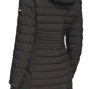 Calvin Klein Women’s Long Light-Weight Puffer Jacket